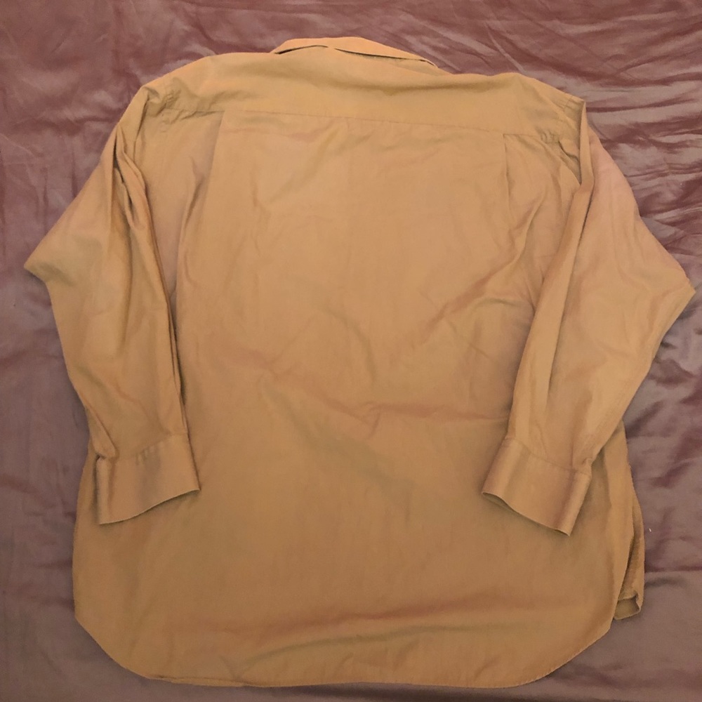 Christian Dior Brown Button Down Shirt - Picture 2 of 6